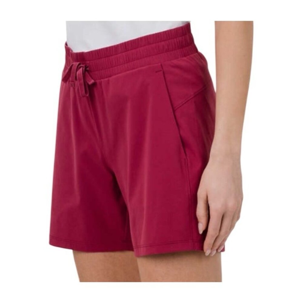 Tuff Athletics Pink Lightweight Pull On Athletic Gym Shorts Size Medium